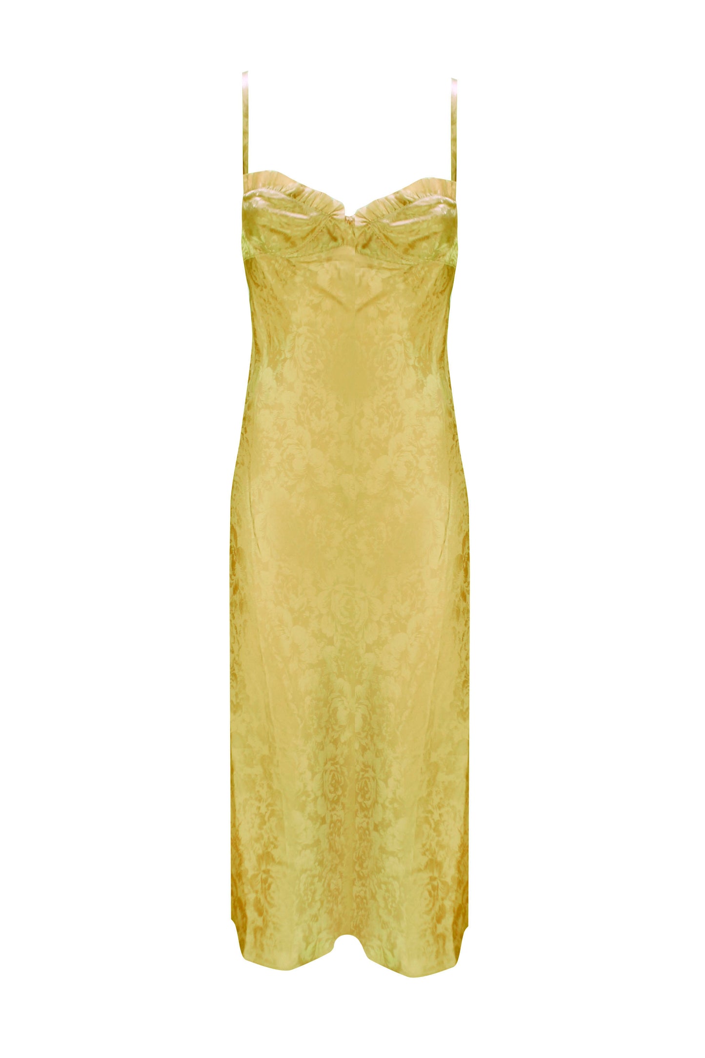 MIDI DRESS WITH JACQUARD MOTIF