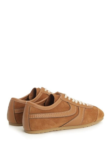 Sneakers in pelle e suede