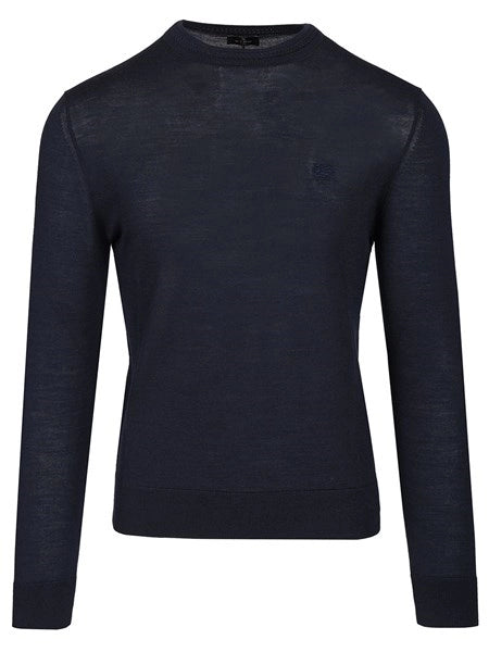 Maglione in lana e seta