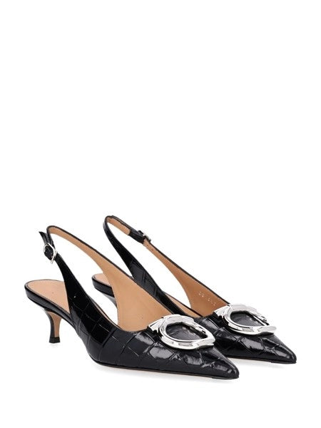 Slingback Maxi Gancini