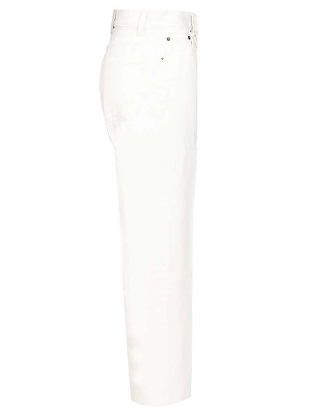 Jeans boyfriend in twill di cotone
