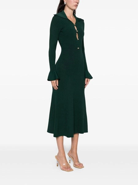 Abito midi in maglia
