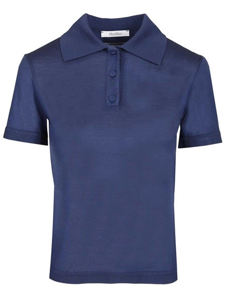 Polo in jersey di seta