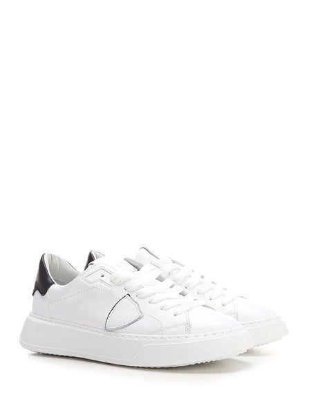 Sneakers "Temple" talloncino nero