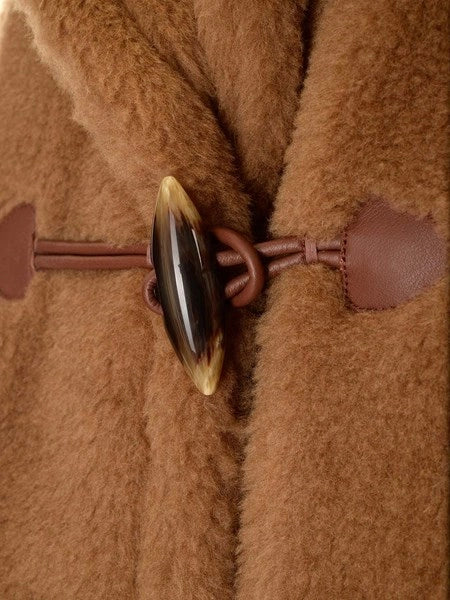 Cappa in tessuto Teddy