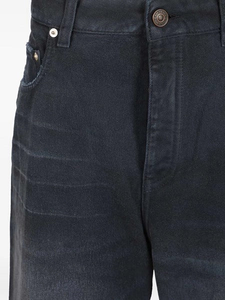 Jeans regular délavé