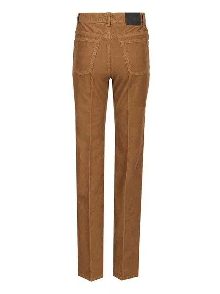 Pantaloni "Clyde" in velluto