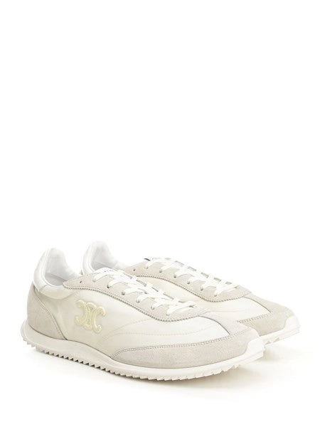 Sneaker bassa "Racer" in suede