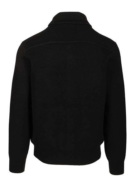 Overshirt in lana e cashmere