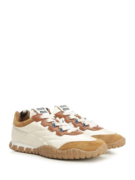 Sneakers "Tyre" in tessuto tecnico e pelle scamosciata