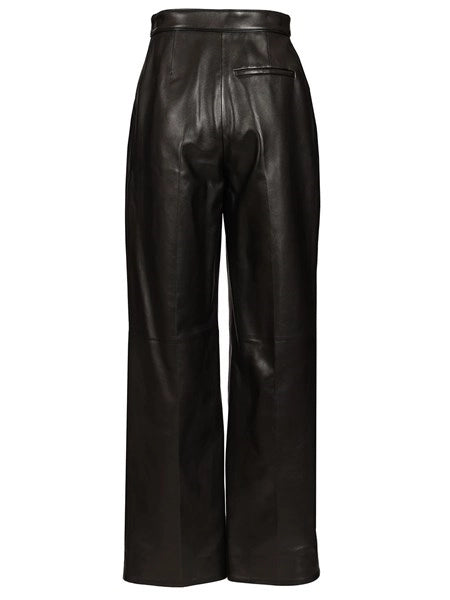 Pantaloni in pelle lucida