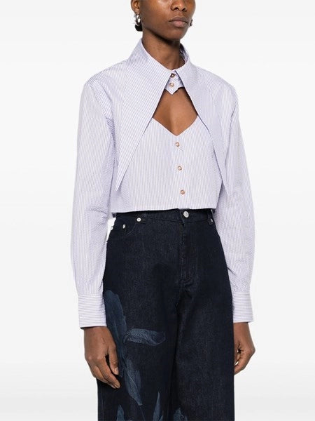 Camicia con cutout a cuore