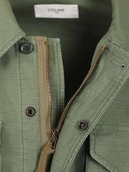 Parka in satin di cotone