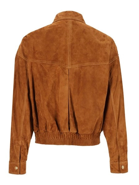Blouson in camoscio