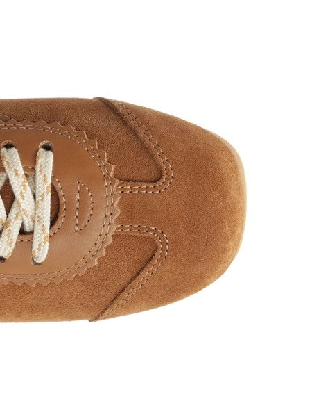 Sneakers in pelle e suede
