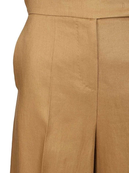 Bermuda in twill di lino