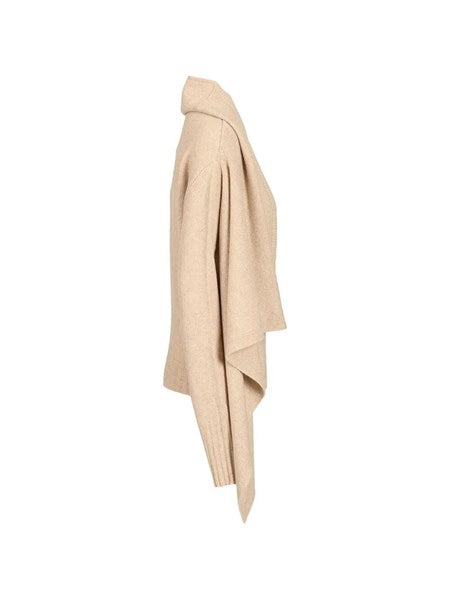 Maglione con dettagli drappeggiati