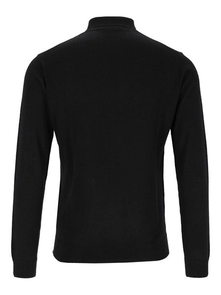 Polo in seta e cashmere