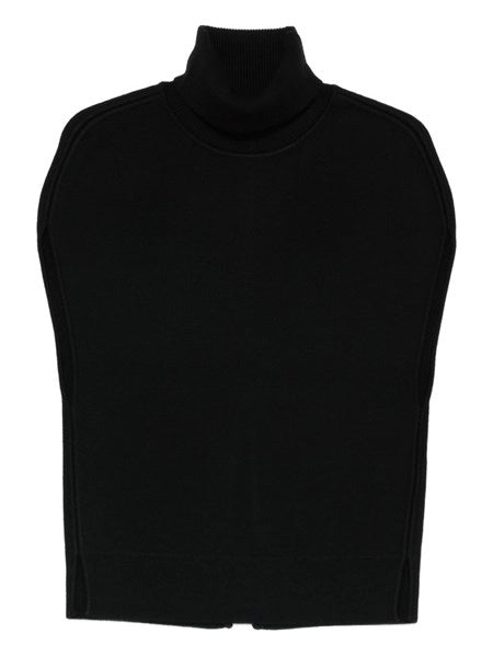 Mantella a doppia maglia nera