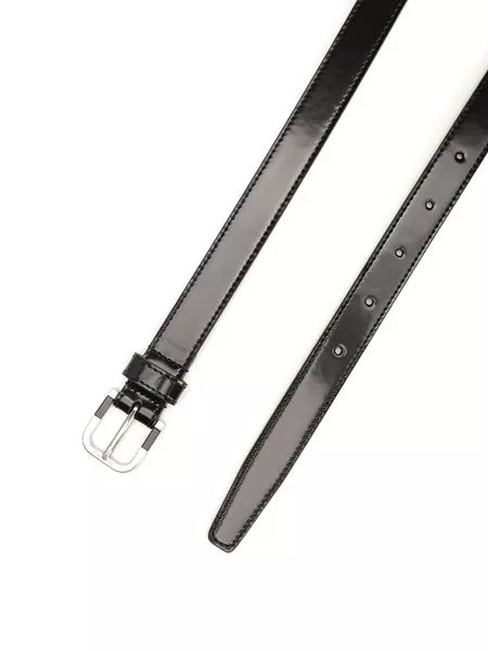 cintura in pelle spazzolata