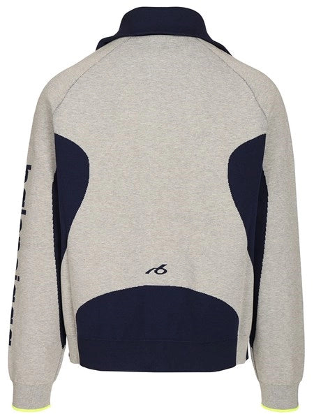 Cardigan A Maglia Con Zip Bodies