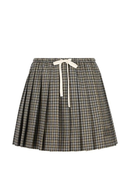 Minigonna in tartan