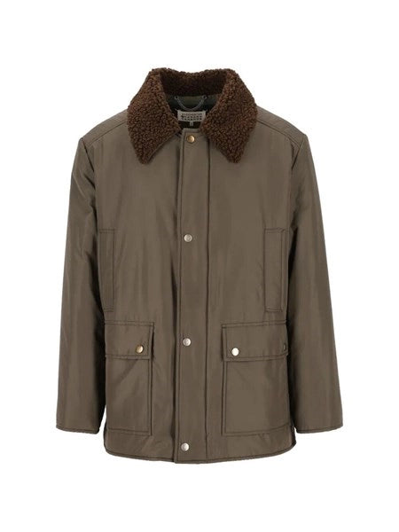 Parka con collo morbido