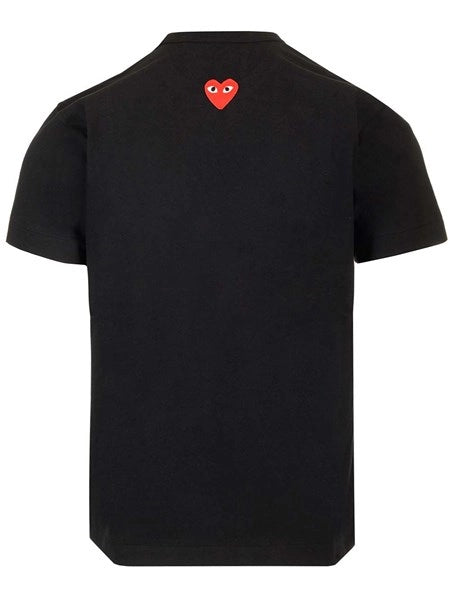T-shirt in cotone "Back heart"