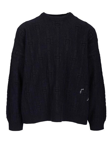 Maglione oversize in cashmere