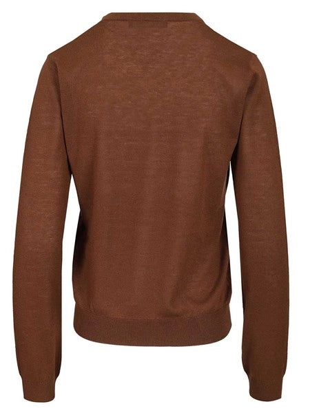 Maglia in lana e seta