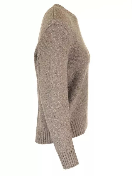 MEDIUM WEIGHT WOOL TAILORED SWEATER