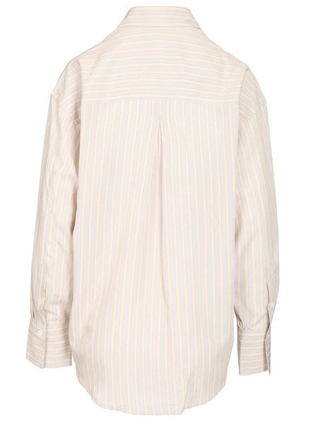 Camicia a righe oversize