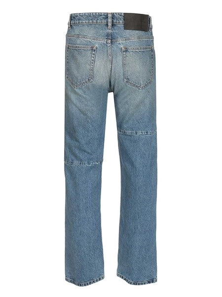 Jeans a gamba dritta