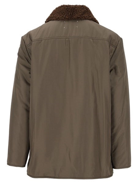Parka con collo morbido
