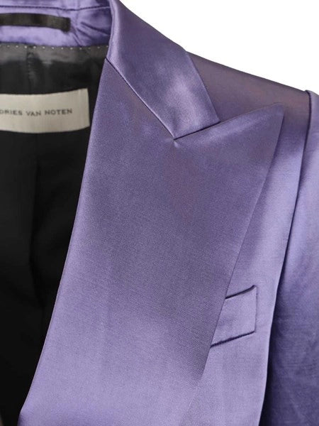 Blazer doppiopetto in raso