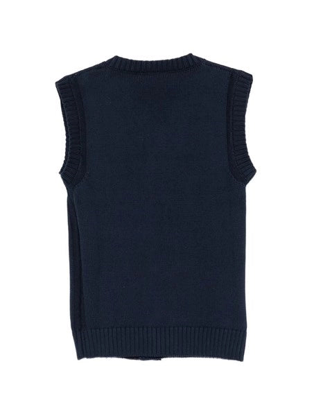 Gilet in maglia doppiopetto