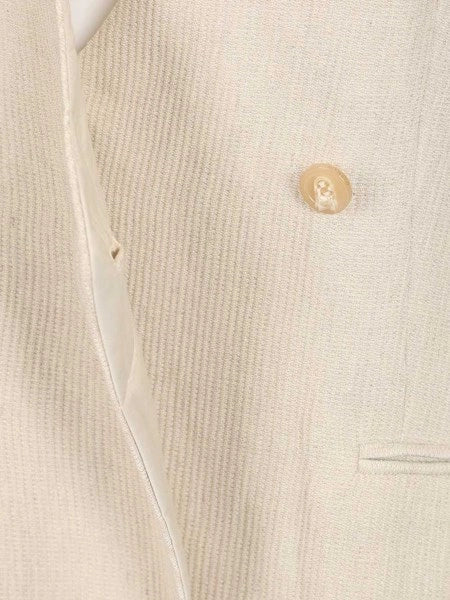 Blazer in misto lino