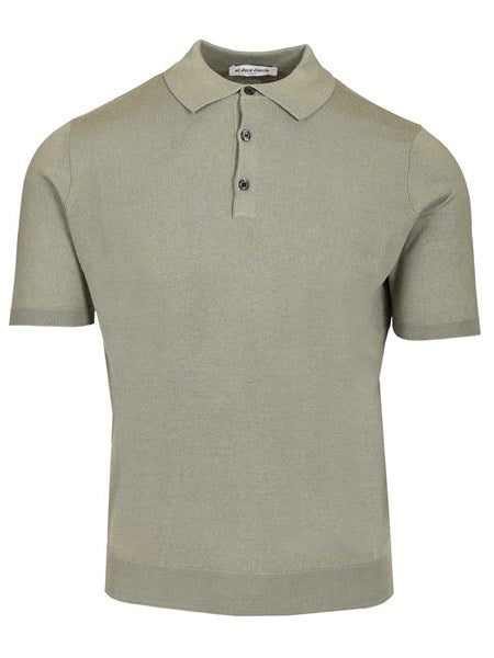 Polo in seta e cashmere