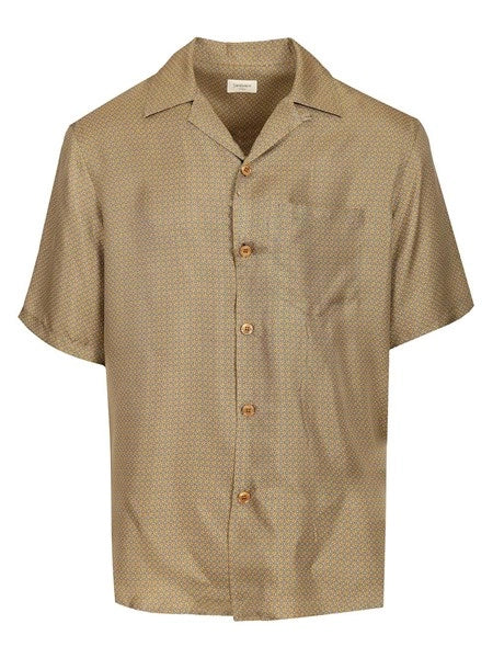 Camicia in raso di seta