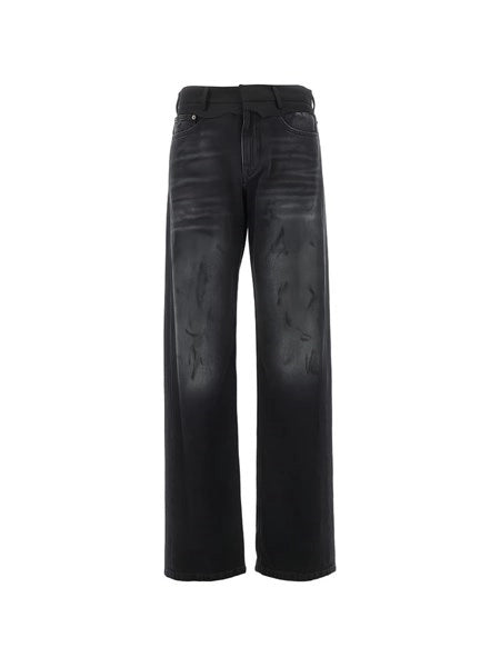 Jeans gamba dritta