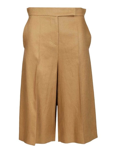 Bermuda in twill di lino