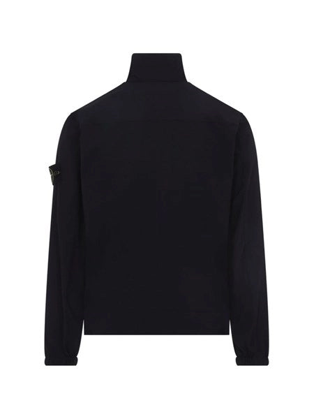Overshirt in pile tech di nylon stretch