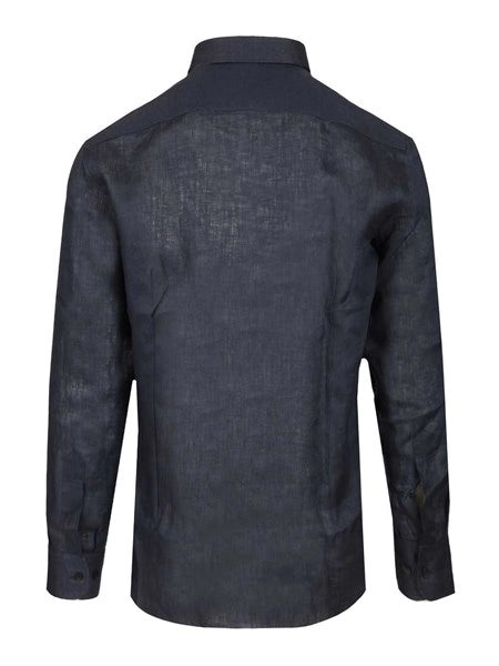 Camicia sartoriale in lino