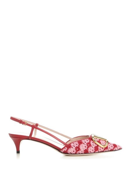 Décolleté slingback "VLogo"
