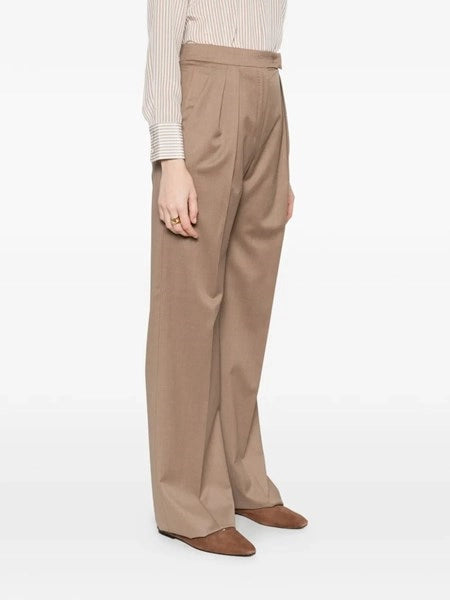 Pantalone in twill di lana
