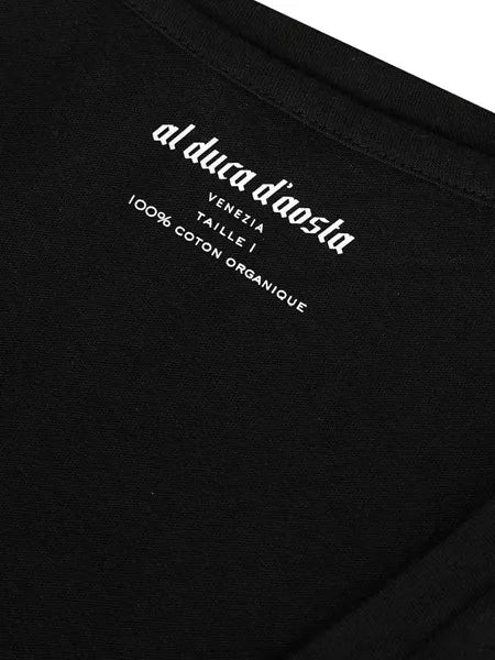 T-shirt con scollo a V