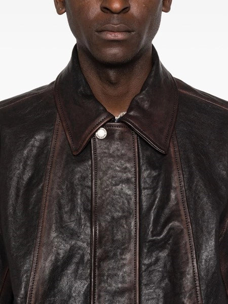 Giacca bomber in nappa