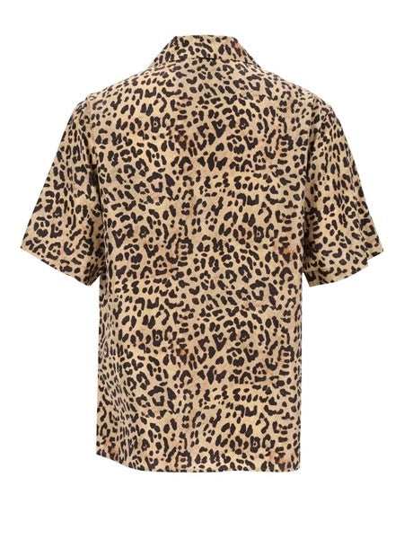 Camicia da bowling in seta