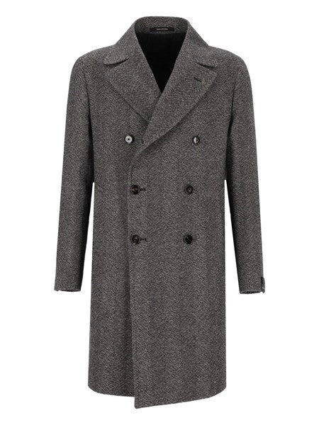 Cappotto doppiopetto resca