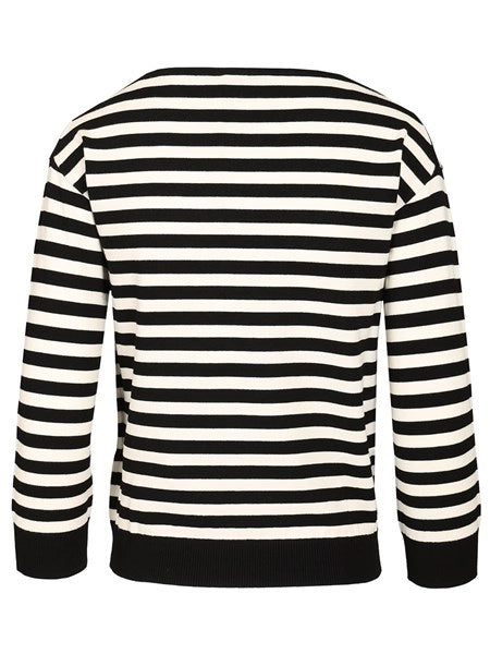 Maglia in filato rasato di viscosa